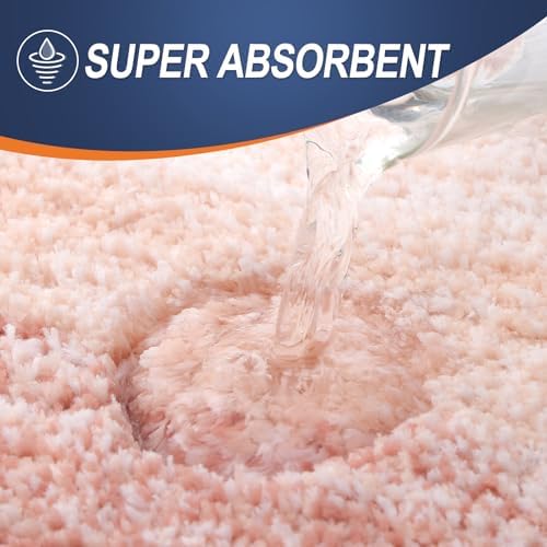 OLANLY Bathroom Rugs Mat 30x20, Extra Soft Absorbent Microfiber Bath Rugs