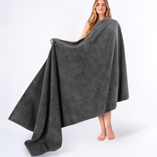 American Soft Linen 100% Cotton Luxury Turkish Towels, 40x80 XL Bath Sheet