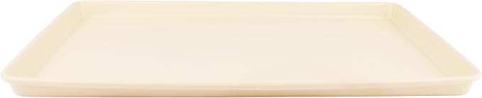 David Burke 17x11 Cookie Sheet – Carbon Steel, PFTE & PFOA Free, Oven Safe, Non-Toxic, Perfect for Baking and Roasting – Cream