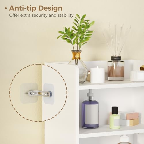 BEWISHOME Bathroom Storage Cabinet,Small Floor Cabinet,Toilet Paper Cabinet