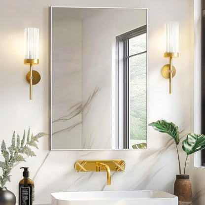 Bathroom Vanity Mirror for Wall, 20"x30" Bathroom Mirror for Over Sink