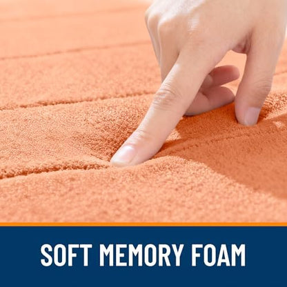 OLANLY Memory Foam Large Bath Mat 40x24, Super Soft Absorbent Bathroom Rugs