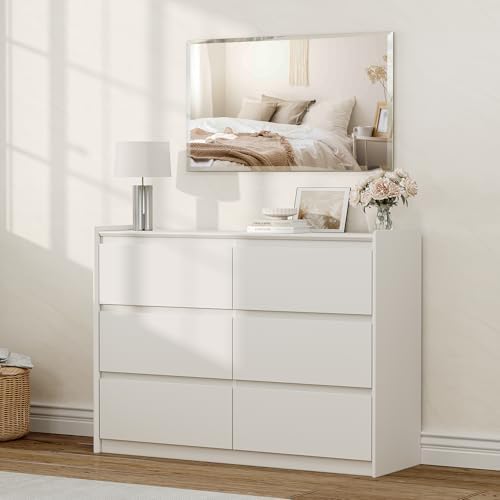 24"x36" Frameless Beveled Rectangular Bathroom Mirror for Over Sink