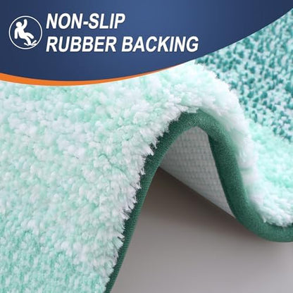 OLANLY Microfiber Bathroom Rugs Sets 3 Piece, 30"x20"+24"x16"+24"x20"