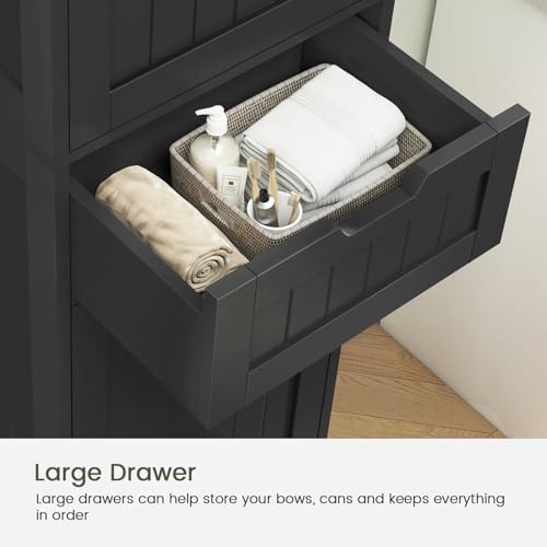 Iwell 66.9" H Bathroom Storage Cabinet, Tall Bathroom Cabinet