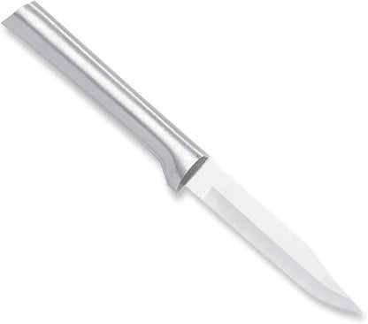 Rada Cutlery Regular Paring Knife (R101), 3.25" Stainless Steel Blade, Silver Handle
