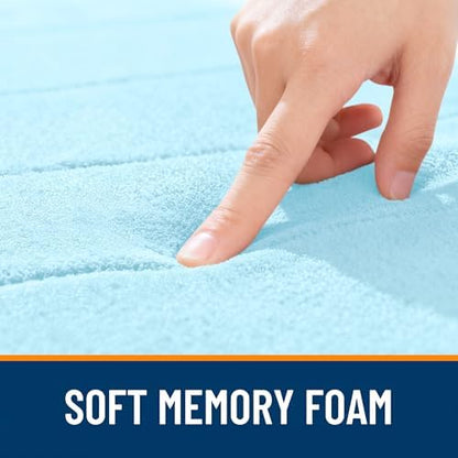 OLANLY Memory Foam Long Bathroom Rugs Runner 59x20, Super Soft Absorbent