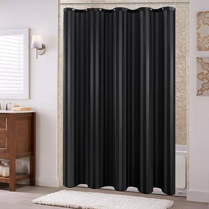 Fabric Shower Curtain Liner 72x72 Inch-Standard Size Cloth Shower Liners