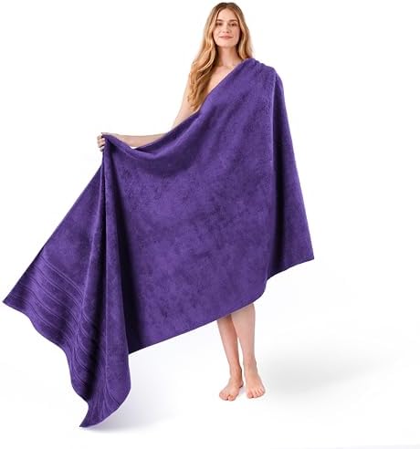 American Soft Linen 100% Cotton Luxury Turkish Towels, 35x70 XL Bath Sheet
