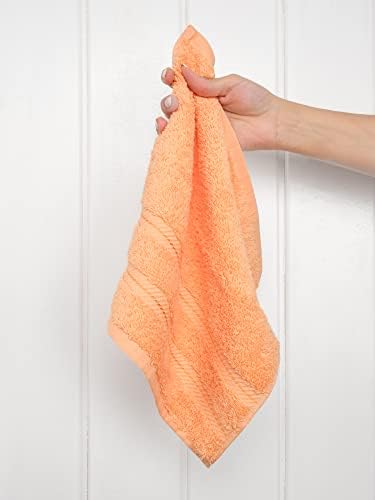 American Soft Linen 100% Cotton Luxury Turkish Towels, 4 PC Washcloth Set