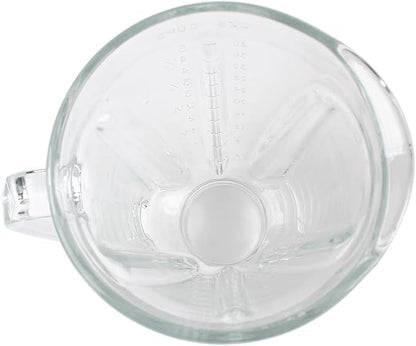 Replacement parts Glass Jar with lid, Compatible with Hamilton Beach Blenders (5cups)