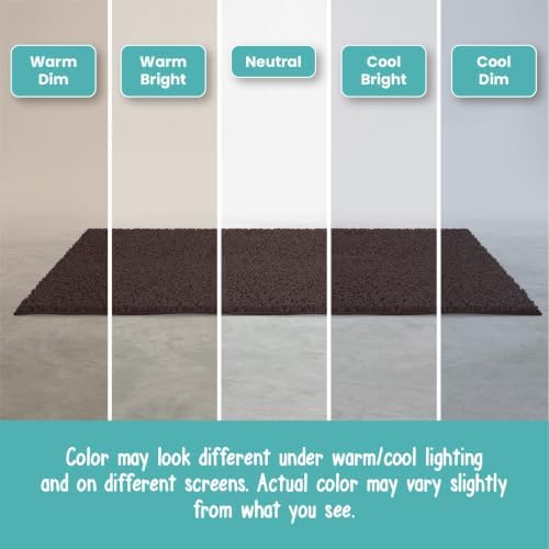 Small Chenille Bath Mats 22"x14", Plush Absorbent Bath Mats Quick Dry, Soft & Machine Washable, Non Slip Carpet for Bathroom, Thick Bathroom Rugs, Shower Restroom Rug Mat, Alfombras De Bano, Bathrugs