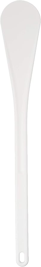 Mercer Culinary Hell's Tools Hi-Heat Spootensil Chef Pastry Spatula, 19.75 Inch, White, 46.2 x 7.3 x 1.3 cm