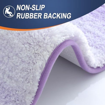 OLANLY Large Bathroom Rugs 60x40, Extra Soft Absorbent Microfiber Bath Rugs