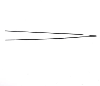 Mercer Culinary 18-8 Stainless Steel Precision Plus Chef Plating Tong, Offset, 7-7/8 Inch Tip, Matte Black