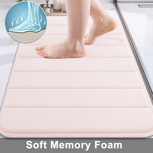 Buganda Memory Foam Bath Mat 35.4 x 24, Ultra Soft Absorbent Bathroom Rugs