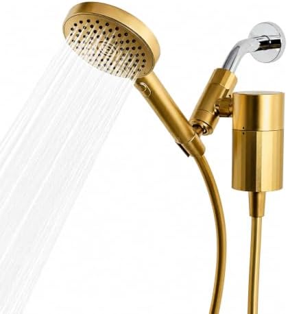 sproos! - Handheld Showerhead, High Performance Filtration, Golden Hour