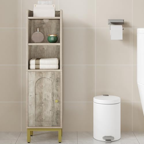 Hzuaneri Bathroom Storage Cabinet, Small Corner Floor Cabinet