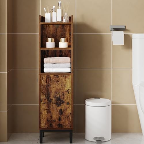 Hzuaneri Bathroom Storage Cabinet, Small Corner Floor Cabinet
