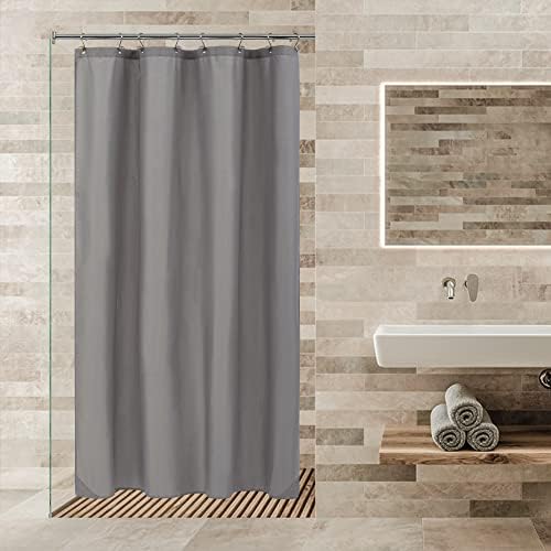 ALYVIA SPRING 48x72 Stall Waterproof Fabric Shower Curtain or Liner Grey