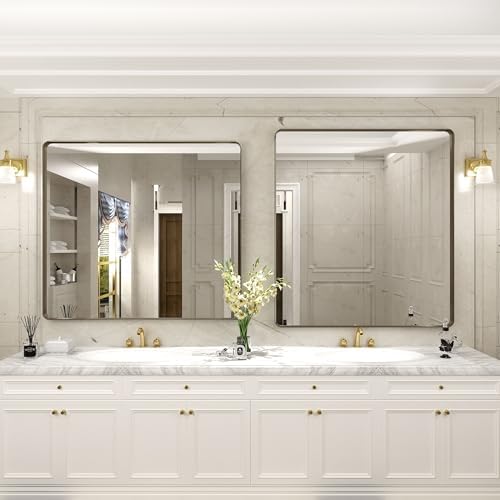 40x36 Inch Bronze Bathroom Vanity Mirror