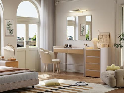Frameless Bathroom Mirror, 30"x30" Beveled Bathroom Vanity Mirror