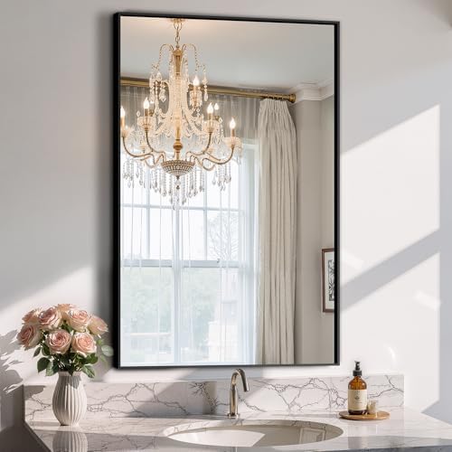 Bathroom Vanity Mirror for Wall, 24"x36" Bathroom Mirror for Over Sink