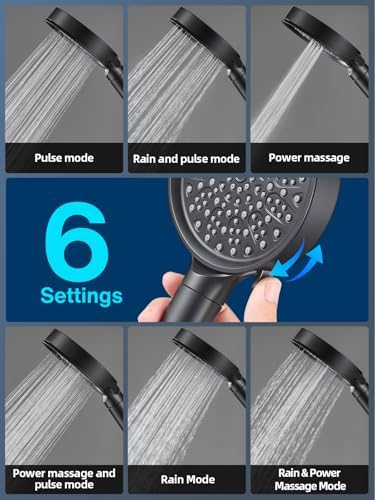 Cobbe Filtered Shower Head with Handheld - Filters Over 99% Of Chlorine