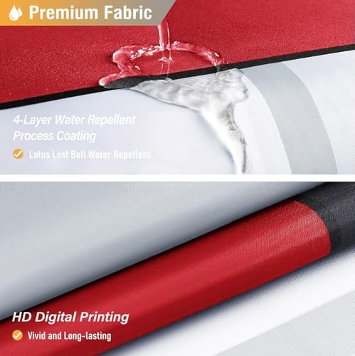BTTN 60x72 Stall Modern Geometric Waterproof Fabric Shower Curtain Set, Red