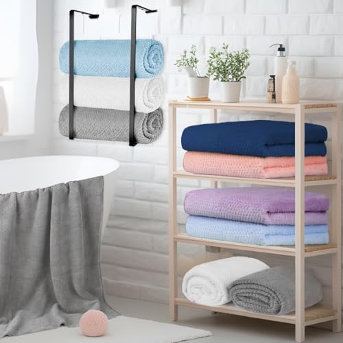HOMEXCEL 6PK Bath Towel Set, 24x48 in, Absorbent&Quick Dry Towels for Hotel
