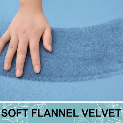 Smiry Memory Foam Bath Mat 36x24, Extra Soft and Absorbent Bathroom Rugs