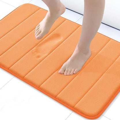 Buganda Memory Foam Bath Mat 30 x 20, Ultra Soft Absorbent Bathroom Rugs