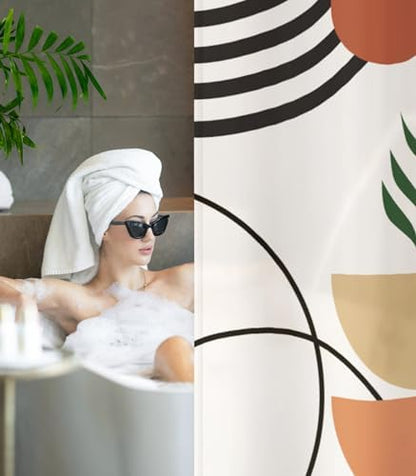 Bathroom Shower Curtain Cute Cortinas para Baño 72 x 72, Art