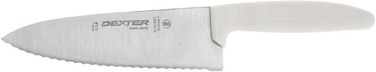 Dexter Russell 12613 Sani- Scalloped Cooks Knife, 6" Blade