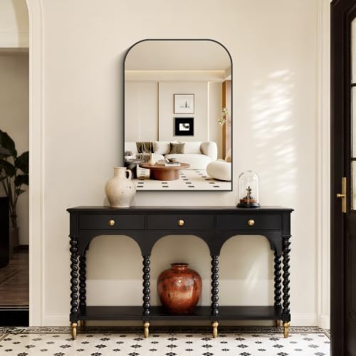 YIROMAN Bathroom Mirrors for Over Sink,30"x42" Black Bathroom Vanity Mirror