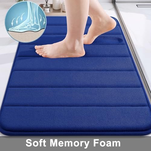 Buganda Memory Foam Bath Mat 59 x 20, Ultra Soft Absorbent Bathroom Rugs