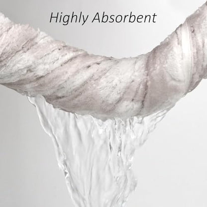 Soft Bath Towels 2 Pack, Super Absorbent Shower Towels 27.5x55 Inches