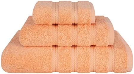 American Soft Linen 100% Cotton Luxury Turkish Towels, 3 Piece Towel Set