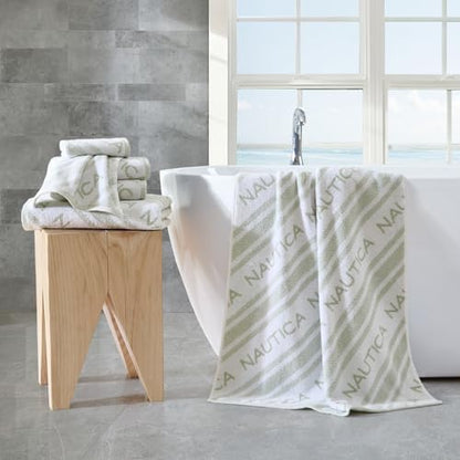 Nautica - Towel, Medium Weight Absorbent, for Everyday Home Use