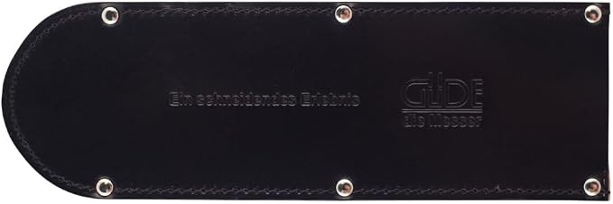 Güde Leather Sheath for Santoku and Chef's Knife, 8-in - Made in Solingen, Germany Since 1910