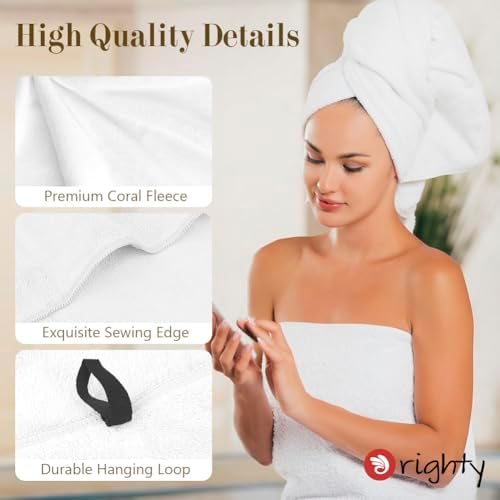 Orighty Bath Towels, Soft Feel Bath Towel, 2 Pack (27'' x 54'')