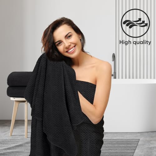 HOMEXCEL Bath Sheets 2PK, 35x70 in, Absorbent&Soft, Extra Large Bath Towel