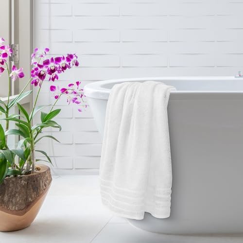 Avalon Towels Bath Towels Set of 4, Size 30 x 60 Inches