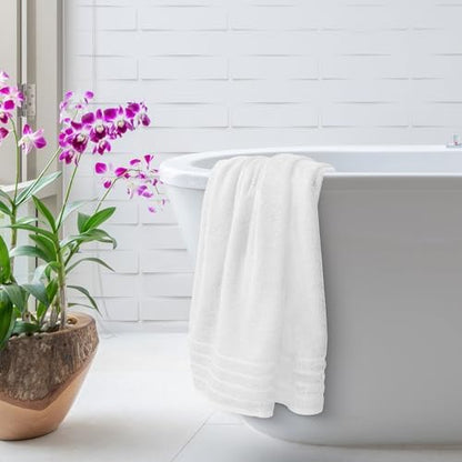 Avalon Towels Bath Towels Set of 4, Size 30 x 60 Inches