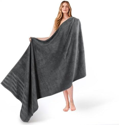 American Soft Linen 100% Cotton Luxury Turkish Towels, 35x70 XL Bath Sheet