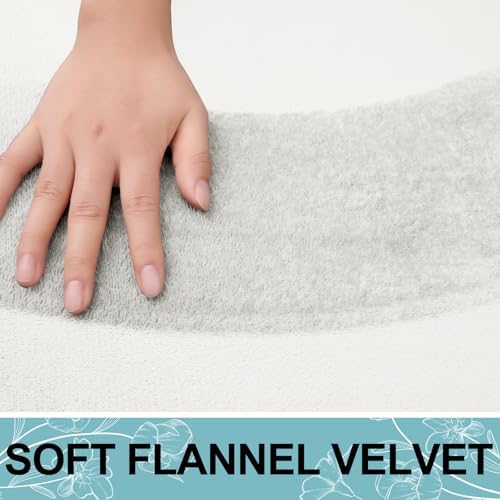 Smiry Memory Foam Bath Mat 47x17, Extra Soft and Absorbent Bathroom Rugs