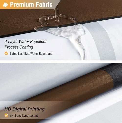 BTTN 72 x 84 Tall Modern Geometric Waterproof Fabric Shower Curtain, Brown