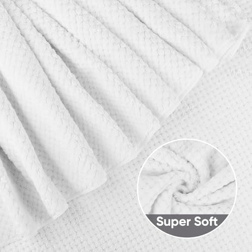 HOMEXCEL 6PK Bath Towel Set, 24x48 in, Absorbent&Quick Dry Towels for Hotel