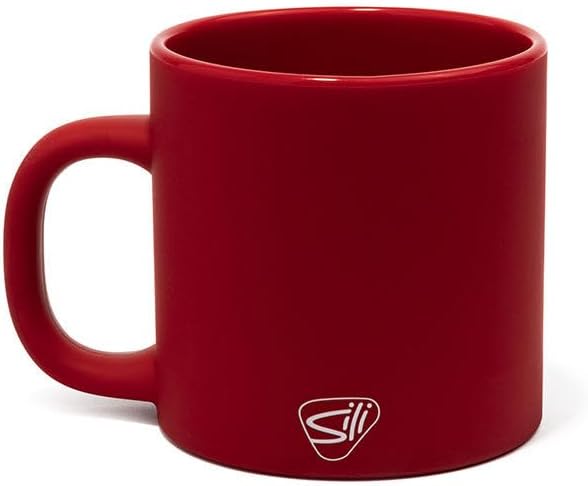 Silipint 16oz Silicone Coffee Mug – Unbreakable Dishwasher Safe Microwave Oven & Freezer Compatible Travel Mug – Non-Toxic Reusable Cup for Hot Coffee Tea or Cold Drinks (Classic Red) Pack of 1