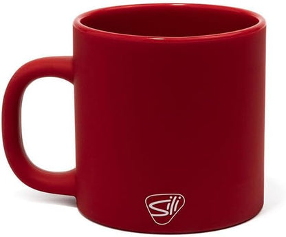 Silipint 16oz Silicone Coffee Mug – Unbreakable Dishwasher Safe Microwave Oven & Freezer Compatible Travel Mug – Non-Toxic Reusable Cup for Hot Coffee Tea or Cold Drinks (Classic Red) Pack of 1